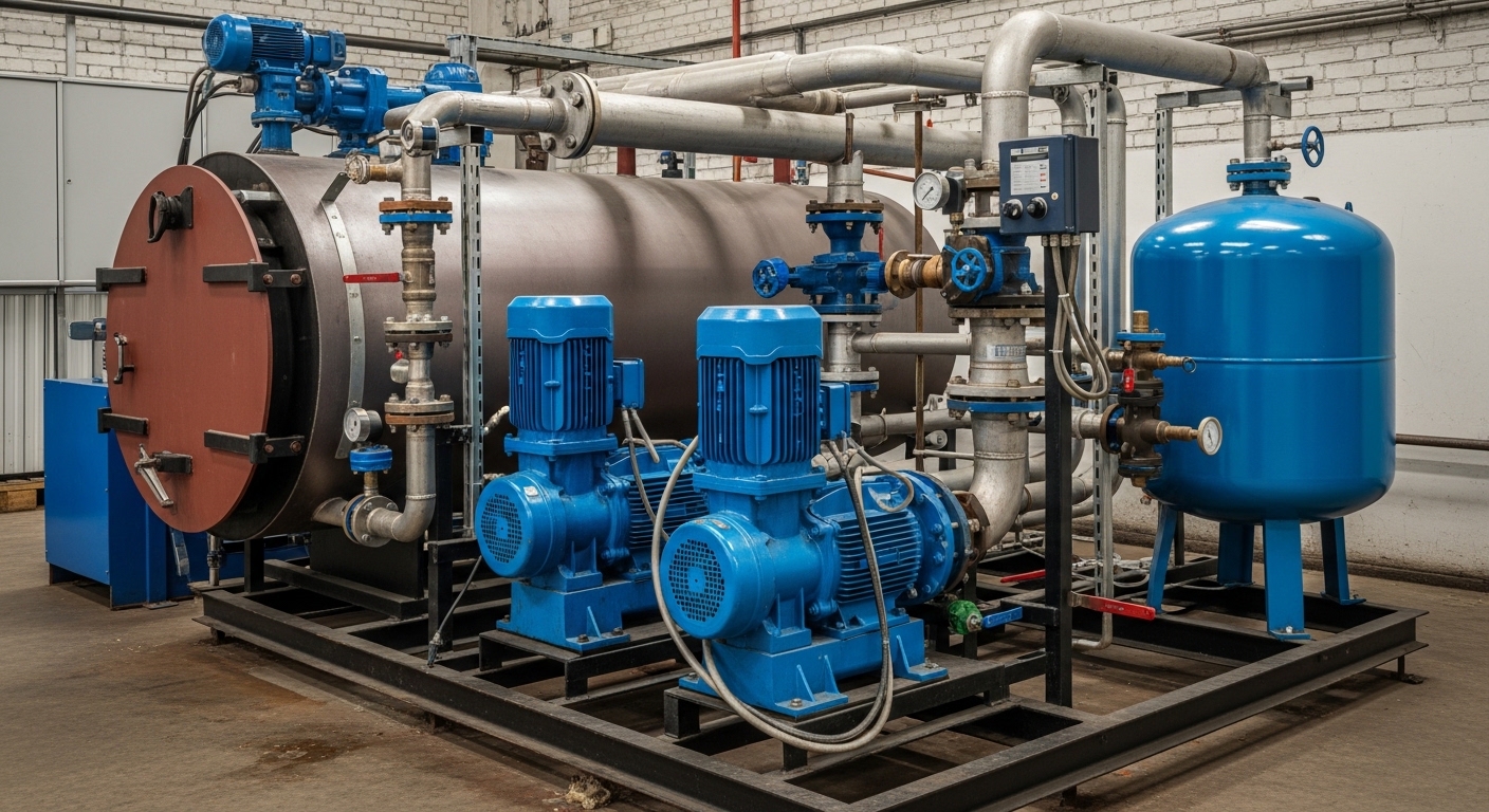 Mekanik Kızgın Yağ Tesisatı